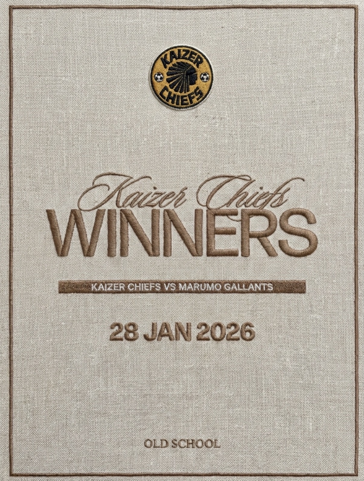 Kaizer Chiefs match-day winning post
