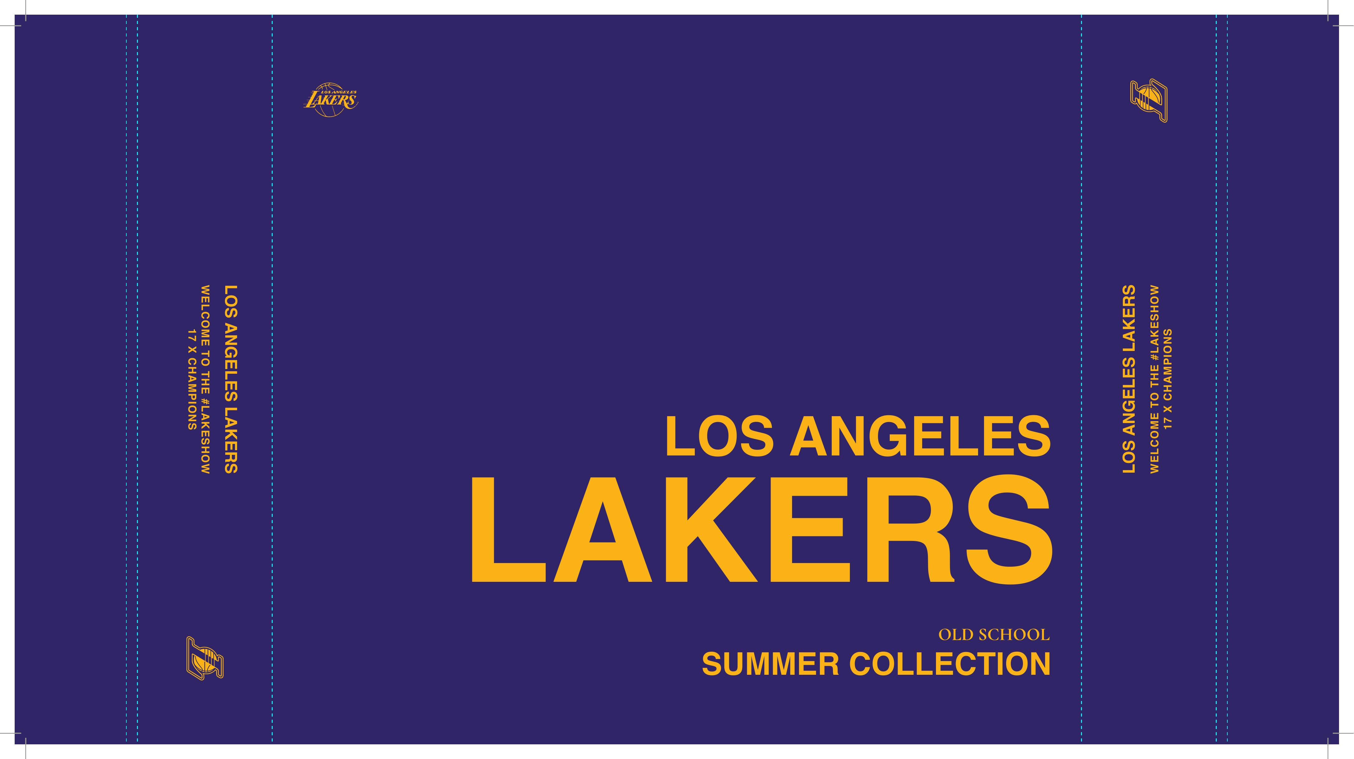Los Angeles Lakers packaging design