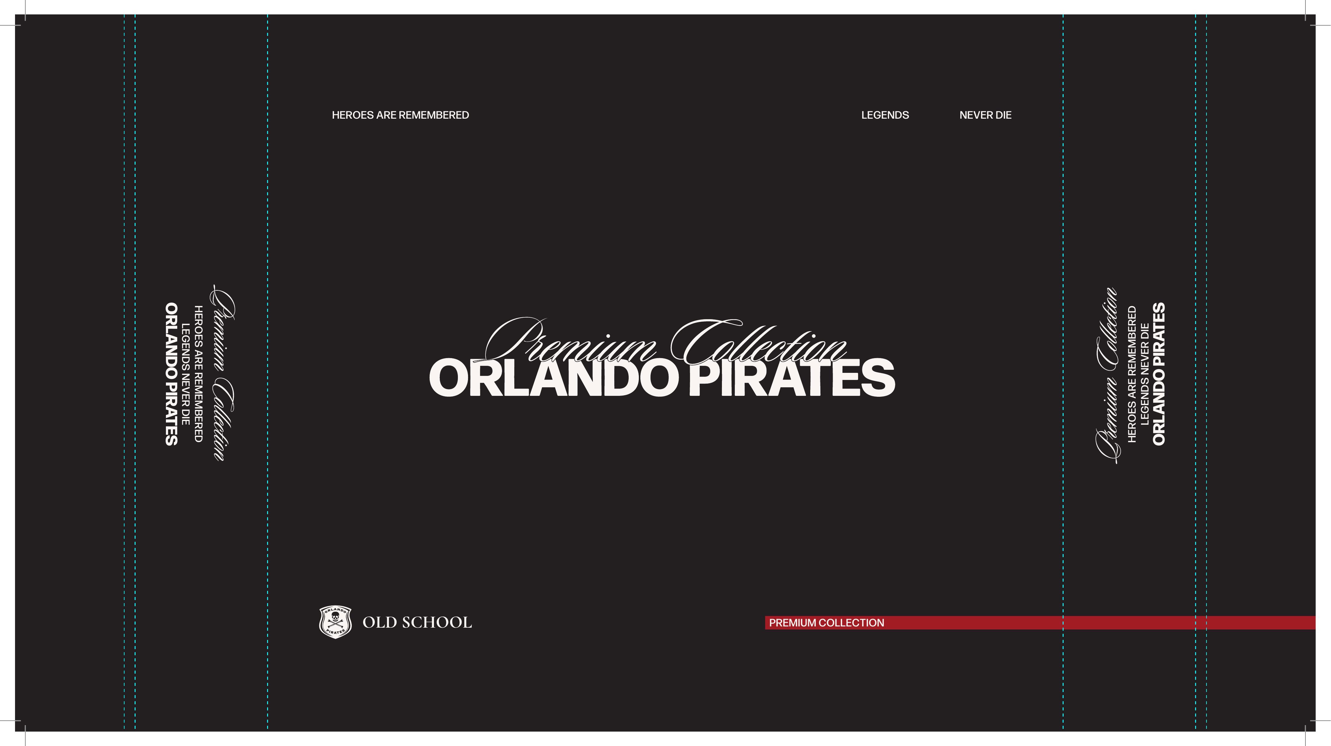 Orlando Pirates full-sleeve packaging design